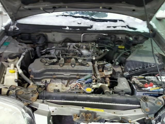 3N1CB51D22L646204 - 2002 NISSAN SENTRA XE GRAY photo 7