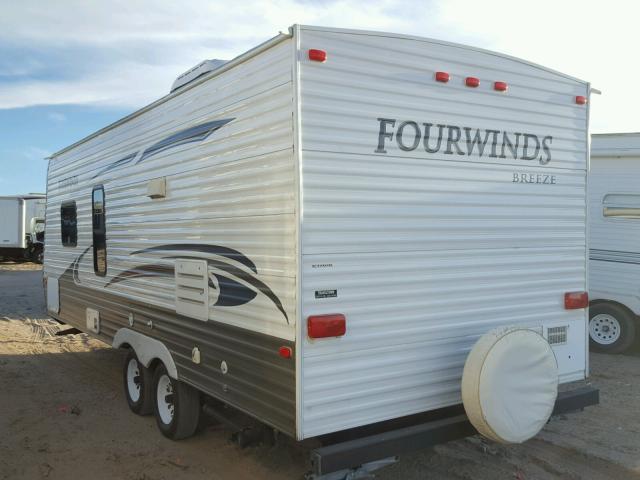 47CTF3M25BM440587 - 2011 DUTC FOUR WINDS WHITE photo 3