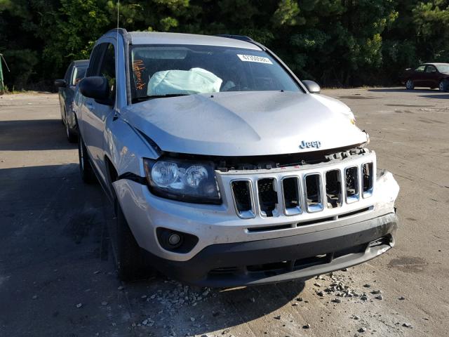 1C4NJCBB9ED625791 - 2014 JEEP COMPASS SP 银色 照片 1