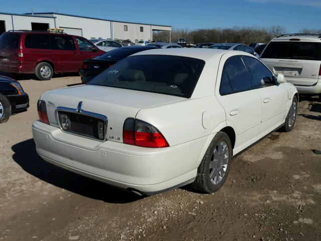 1LNHM87A83Y679019 - 2003 LINCOLN LS WHITE photo 4