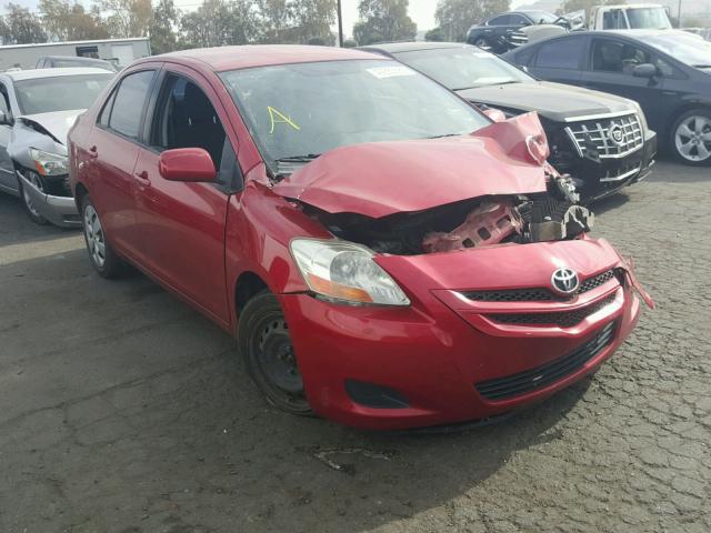 JTDBT923781192860 - 2008 TOYOTA YARIS RED photo 1