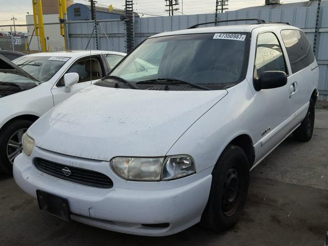 4N2XN11T8XD817103 - 1999 NISSAN QUEST SE WHITE photo 2