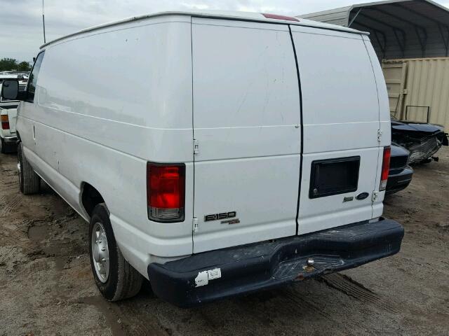 1FTNE1EWXEDA64945 - 2014 FORD ECONOLINE WHITE photo 3