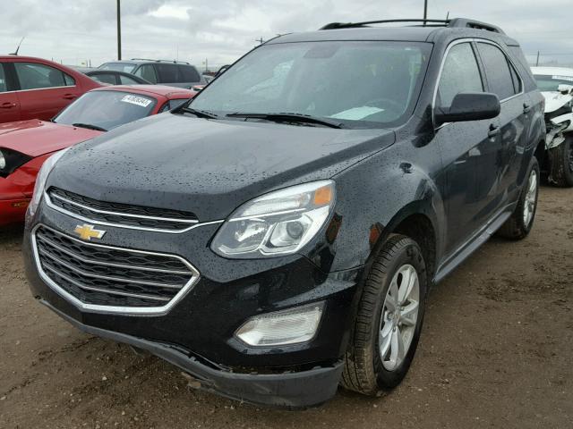 2GNALCEK8H1589202 - 2017 CHEVROLET EQUINOX LT BLACK photo 2