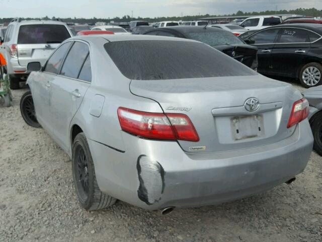 4T1BK46K07U029418 - 2007 TOYOTA CAMRY NEW SILVER photo 3