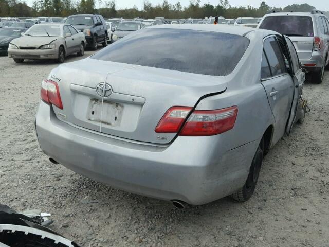 4T1BK46K07U029418 - 2007 TOYOTA CAMRY NEW SILVER photo 4