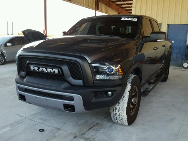 1C6RR7YT4HS581708 - 2017 RAM 1500 REBEL CHARCOAL photo 2