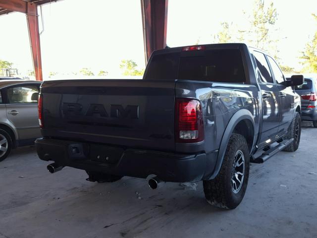 1C6RR7YT4HS581708 - 2017 RAM 1500 REBEL გრაფიტი ფოტო 4
