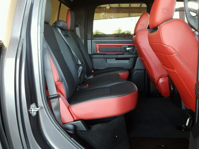 1C6RR7YT4HS581708 - 2017 RAM 1500 REBEL გრაფიტი ფოტო 6