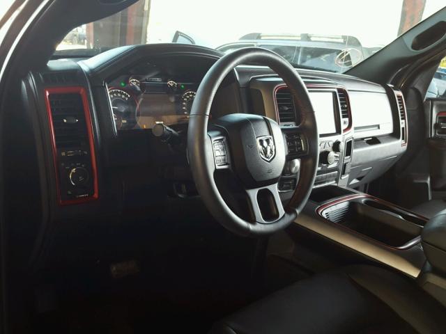 1C6RR7YT4HS581708 - 2017 RAM 1500 REBEL გრაფიტი ფოტო 9