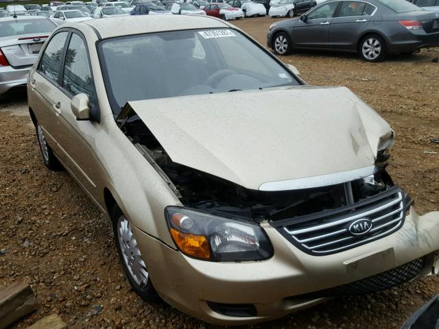 KNAFE222695668680 - 2009 KIA SPECTRA EX GOLD photo 1