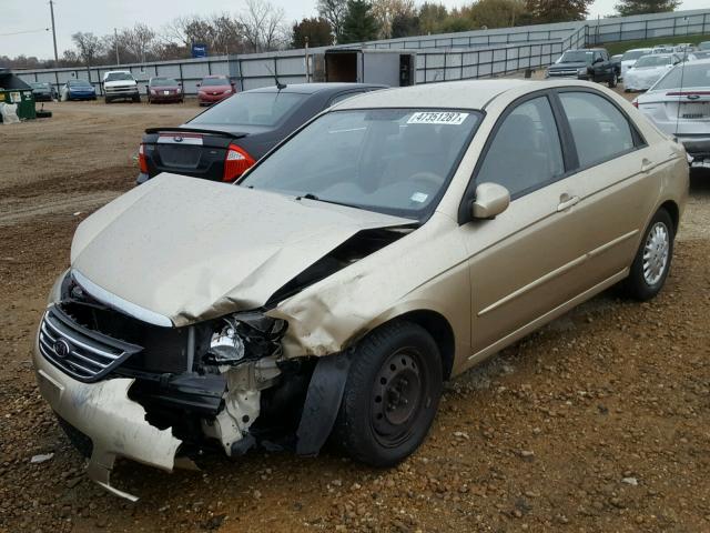 KNAFE222695668680 - 2009 KIA SPECTRA EX GOLD photo 2