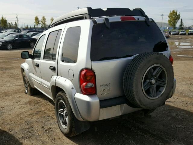 1J4GL38K23W683571 - 2003 JEEP LIBERTY RE SILVER photo 3