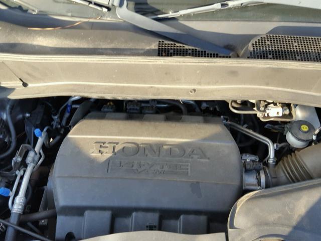 5FNYF3H52EB013618 - 2014 HONDA PILOT EXL CHARCOAL photo 7