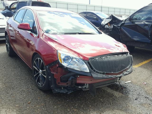 1G4PW5SK7G4171013 - 2016 BUICK VERANO SPO RED photo 1