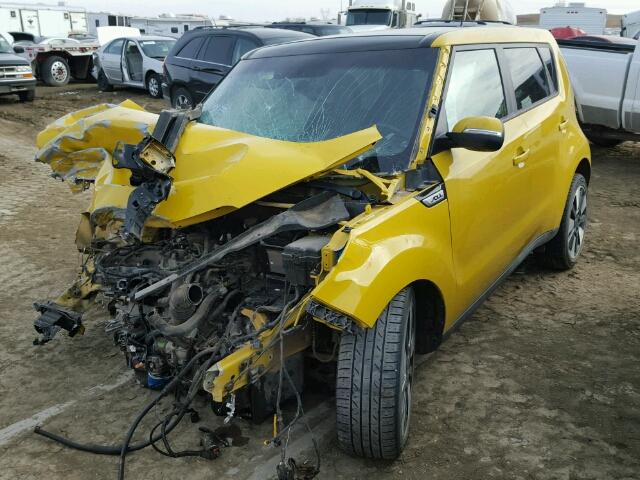 KNDJX3A54E7029639 - 2014 KIA SOUL ! YELLOW photo 2