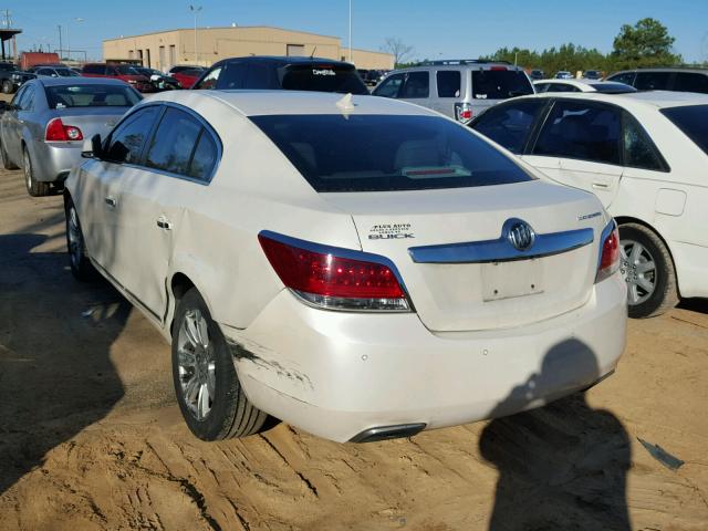 1G4GD5E35CF163954 - 2012 BUICK LACROSSE P WHITE photo 3