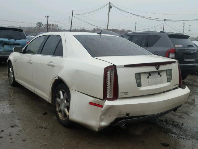 1G6DW677560215908 - 2006 CADILLAC STS WHITE photo 3