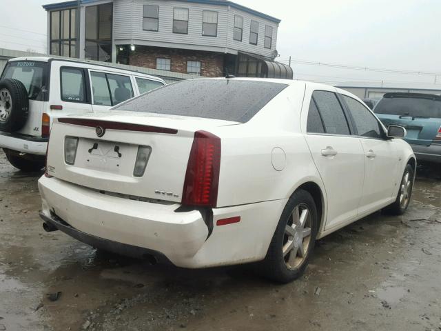 1G6DW677560215908 - 2006 CADILLAC STS WHITE photo 4