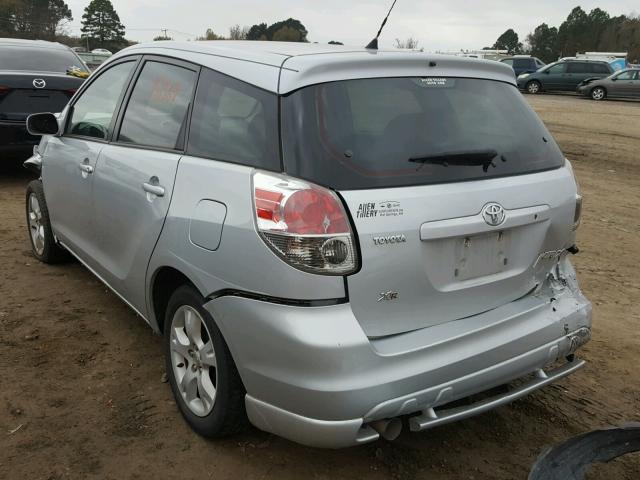 2T1KR32E86C599379 - 2006 TOYOTA COROLLA MA SILVER photo 3