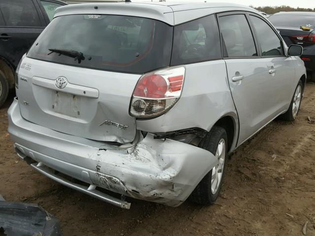 2T1KR32E86C599379 - 2006 TOYOTA COROLLA MA SILVER photo 4