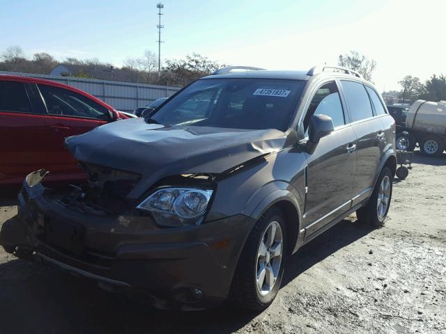 3GNAL4EK4ES620919 - 2014 CHEVROLET CAPTIVA LT BROWN photo 2