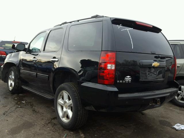 1GNSKAE0XDR227271 - 2013 CHEVROLET TAHOE K150 BLACK photo 3