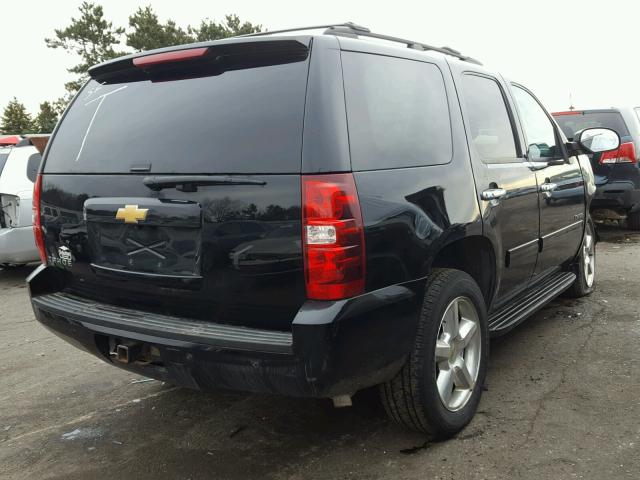 1GNSKAE0XDR227271 - 2013 CHEVROLET TAHOE K150 BLACK photo 4