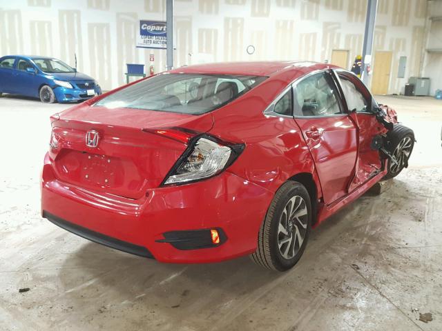 2HGFC2F71GH527621 - 2016 HONDA CIVIC EX 红色 照片 4