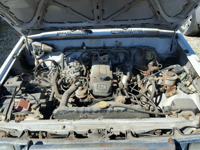 JT4RN55D1E0061186 - 1984 TOYOTA PICKUP 1/2 SILVER photo 7