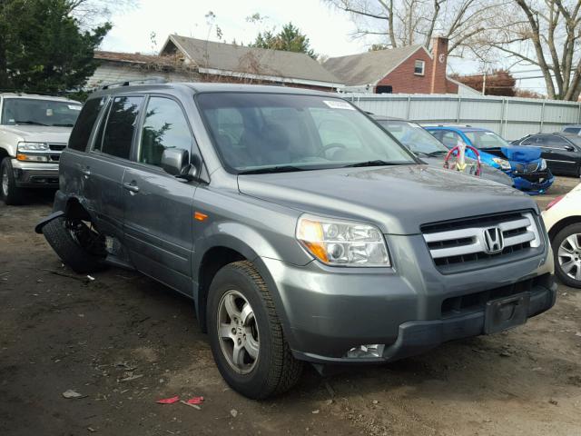 5FNYF18588B015169 - 2008 HONDA PILOT EXL GRAY photo 1