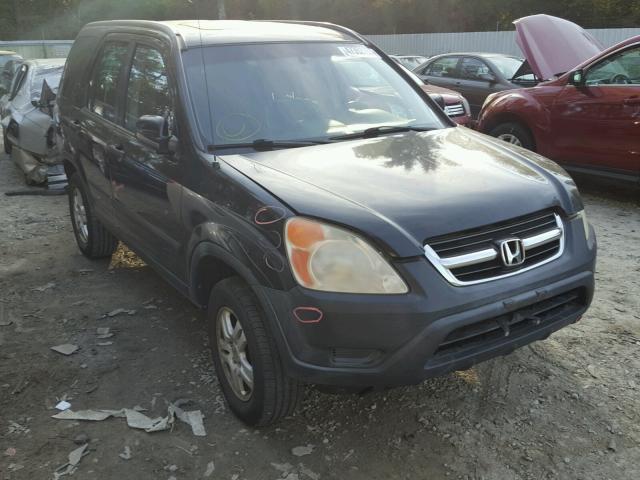 SHSRD78872U000928 - 2002 HONDA CR-V EX BLACK photo 1