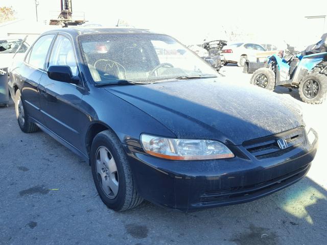 1HGCG16502A048405 - 2002 HONDA ACCORD EX BLACK photo 1