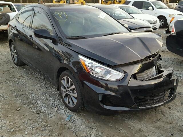 KMHCT4AE4HU255482 - 2017 HYUNDAI ACCENT SE BLACK photo 1