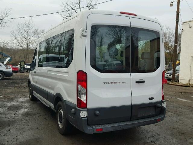 1FBAX2CM1FKA28546 - 2015 FORD TRANSIT T- WHITE photo 3