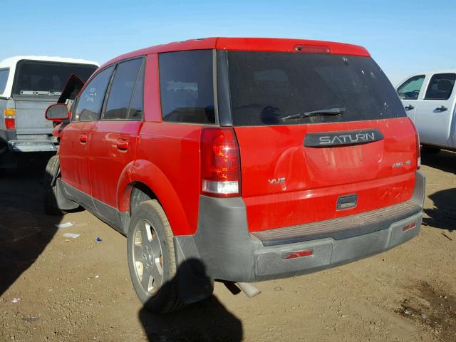 5GZCZ63435S845858 - 2005 SATURN VUE RED photo 3