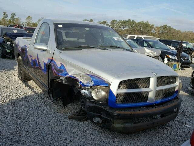 1D7HA16DX4J222602 - 2004 DODGE RAM 1500 S SILVER photo 1