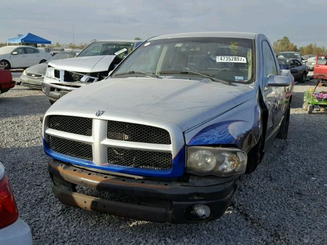 1D7HA16DX4J222602 - 2004 DODGE RAM 1500 S SILVER photo 9