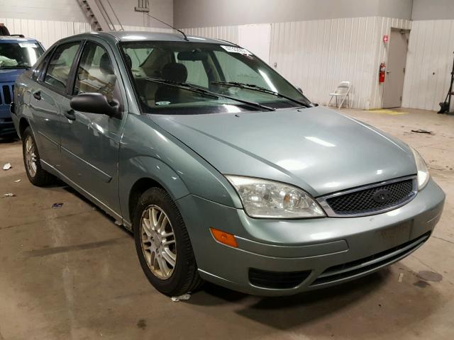 1FAFP34N45W213962 - 2005 FORD FOCUS ZX4 BLUE photo 1