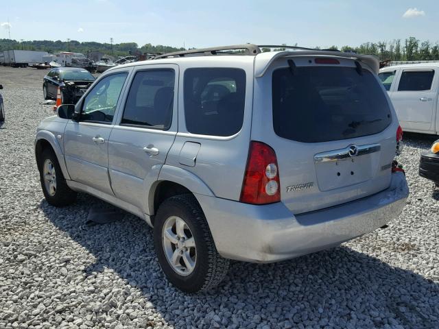 4F2CZ04136KM00329 - 2006 MAZDA TRIBUTE S SILVER photo 3