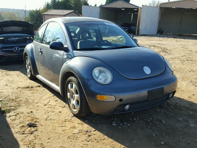 3VWCB21C82M433042 - 2002 VOLKSWAGEN NEW BEETLE 灰色 照片 1