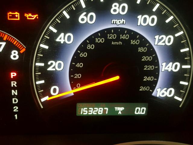 5FNRL38607B132132 - 2007 HONDA ODYSSEY EX GRAY photo 8