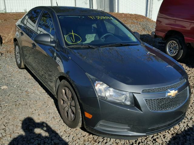 1G1PA5SH8D7221010 - 2013 CHEVROLET CRUZE LS GRAY photo 1