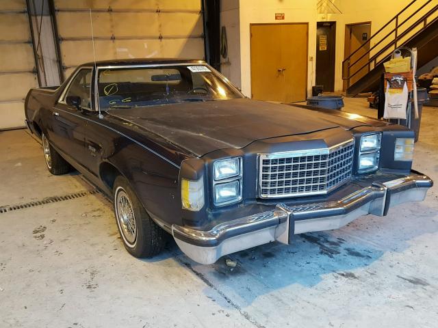 9H49H144993 - 1979 FORD RANCHERO BLUE photo 1