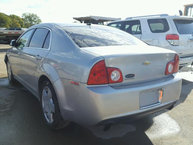 1G1ZJ57718F185861 - 2008 CHEVROLET MALIBU 2LT SILVER photo 3