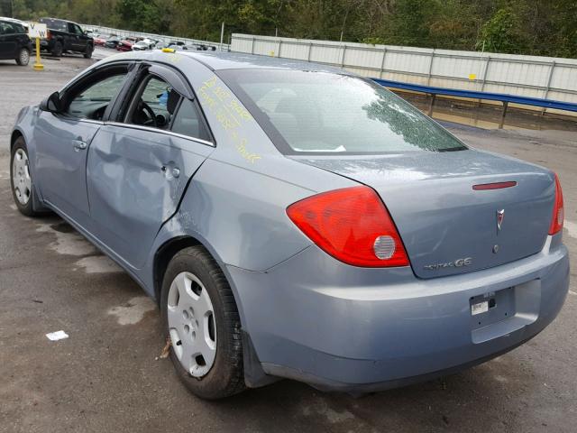 1G2ZF57B284301355 - 2008 PONTIAC G6 VALUE L BLUE photo 3