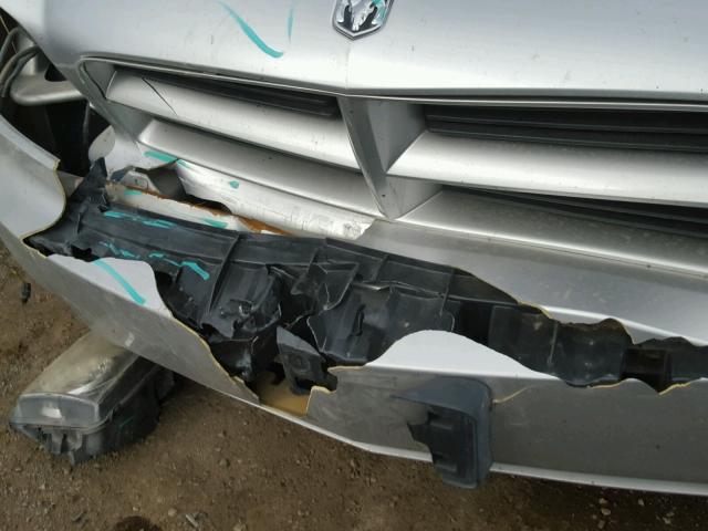 2B3KA43R27H607130 - 2007 DODGE CHARGER SE SILVER photo 10