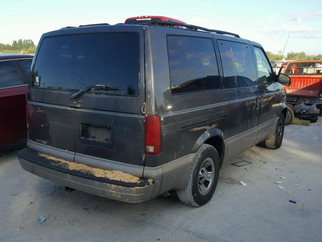 1GNDM19W71B150753 - 2001 CHEVROLET ASTRO GRAY photo 4