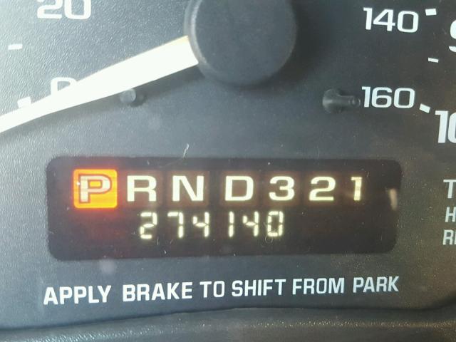 1GNDM19W71B150753 - 2001 CHEVROLET ASTRO GRAY photo 8