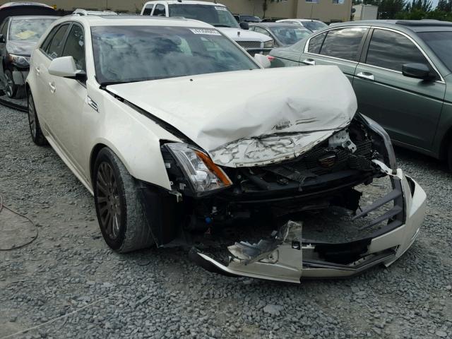 1G6DS8EV7A0102799 - 2010 CADILLAC CTS PREMIU WHITE photo 1